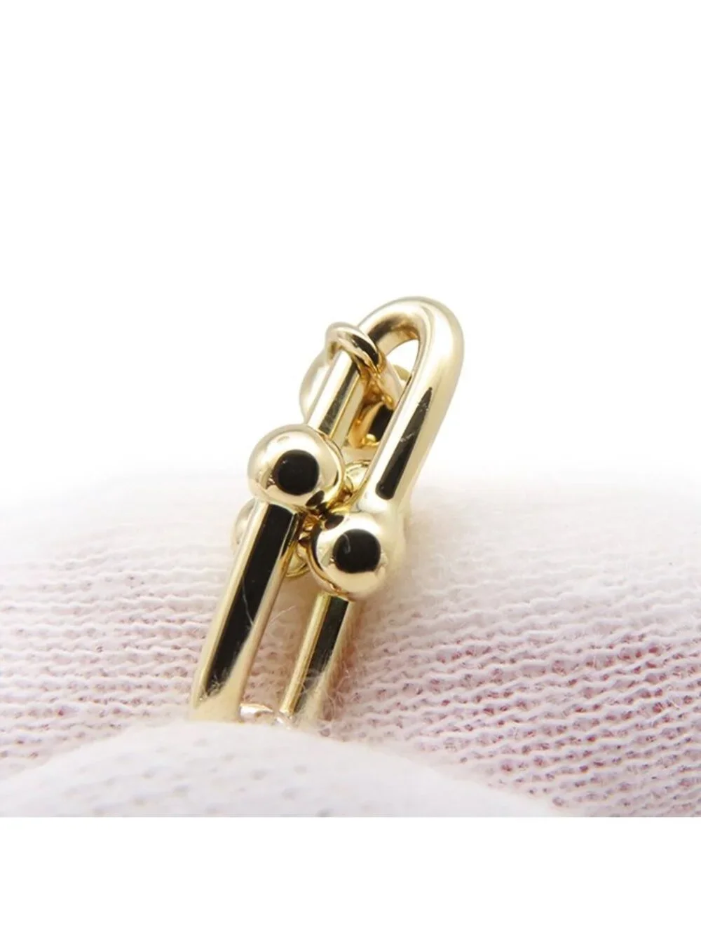 Tiffany & Co Bracelet HardWear Link Pearl Large Fresh Water 18k Yellow Gold